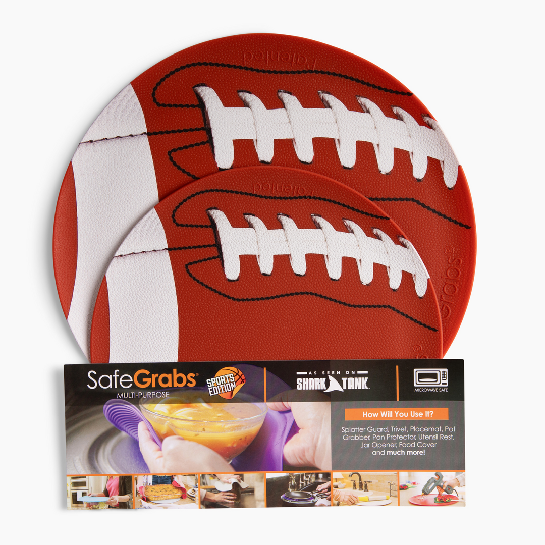 Silicone Microwave & Kitchen Mats | As Seen on Shark Tank | Sports Edition