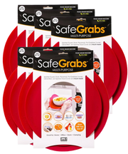 5 Sets Safe Grabs Silicone Microwave & Kitchen Mats | As Seen on Shark Tank