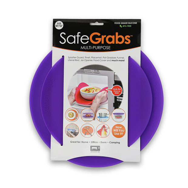 Safe Grabs: Silicone Microwave & Kitchen Mats | As Seen on Shark Tank